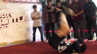 20131005 BOTY世界Battle電影記者會 Bboy Owodog Solo