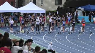 第３９回葛飾区陸上競技選手権大会　中学２年生女子１００ｍ　みちる