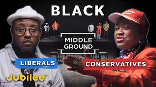 Is It Time To Get Over Slavery? Black Liberals vs Black Conservatives | Middle Ground