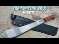 TRAMONTINA BOLO MACHETE MODIFICATION AND MAKING NEW SHEATH