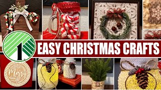 EASY DOLLAR TREE CHRISTMAS DECOR CRAFTS