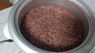 How To Cook Red Rice The Filipino Way | Cooking Red Rice Pinoy Style