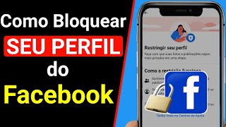 Como bloquear seu perfil no Facebook - 2021 | Como bloquear meu perfil do Facebook