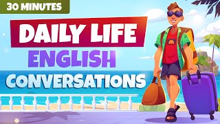 Native ENGLISH DAILY CONVERSATIONS | Improve SPEAKING and LISTENING English