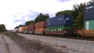 NS 29G [Intermodal] NS 8049 ES44AC/NS 9685 CW44-9 notched by Glenvar 9-16-17