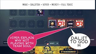 SOUL VIPER PLAYING WITH MAVI, DALJITSK , MERCY | PUBG MOBILE SUPER HEROES BATTEL | TEAM VIPER