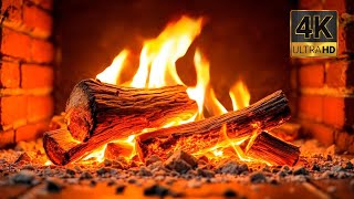 🔥 Cozy Fireplace 4K (12 hours). Fireplace with crackling fire sound. fireplace burning 4K #42