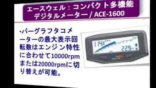 エースウェル：コンパクト多機能デジタルメーター / ACE-1600