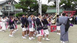 三谷祭　八劔神社中区練り始め　2023年10月15日