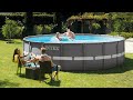 intex 20 x 48 ultra xtr round above ground pool u0026 chemical maintenance kit