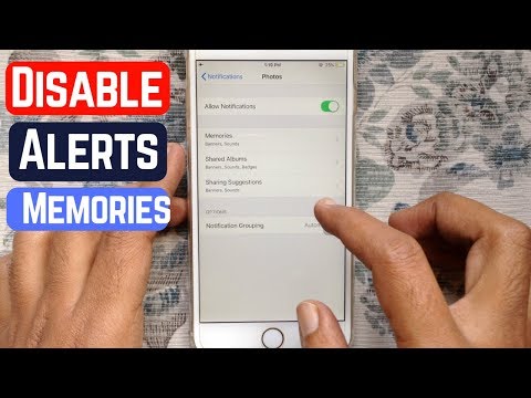 How to Disable Memories Alerts on iPhone Photos