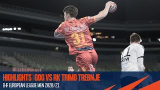 HIGHLIGHTS | GOG vs RK Trimo Trebnje | Round 9 | EHF European League Men 2020/21