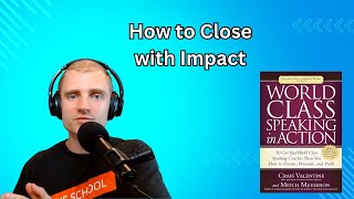 How to Close Your Speech with Impact