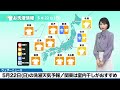 【洗濯天気予報】関東は室内干しがおすすめ／2022年5月22日 日 配信