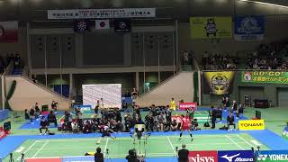 2017全日本総合バドミントン　WS準決勝　山口茜　対　佐藤冴香