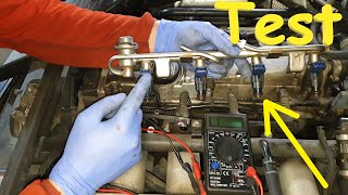 1.8T Audi A6 Fuel Injectors Removal / Troubleshoot / Replacement c5