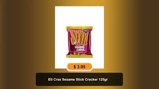 Eti Crax Sesame Stick Cracker 125gr