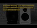 genelec 8010a genelec g one vs audioengine a2 sound demo w bass test