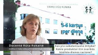 Ar kūdikis gali valgyti viską? Docentės Rūtos Rokaitės komentaras