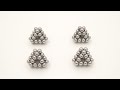 sierpinski s gasket made of tetrahedrons of magnet balls fractal magnet balls and sticks