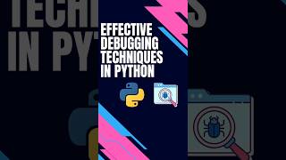 Effective Debugging Methods in Python | Debugging Tips in Python #programming #python #coding