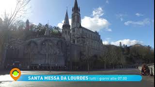 Santa Messa da Lourdes, tutti i giorni alle 7 su Tv2000