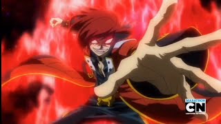 Sakyo vs Zyro Beyblade Shogun Steel