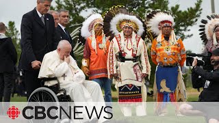 Pope Francis apologizes for 'deplorable evil' of residential schools