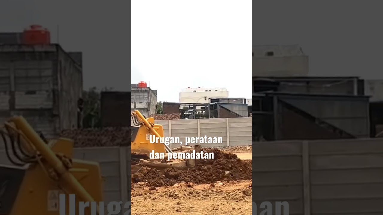 Urugan Perataan Dan Pemadatan Tanah - YouTube