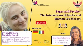 Pages \u0026 Psyche : The Intersection of Books and Human Psychology | PsyConnect Bookclub| Dr. Barbara