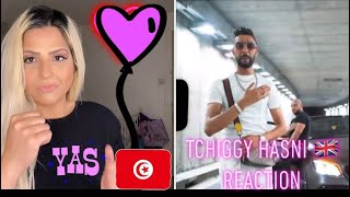 Tchiggy - Hasni (Clip Officiel) 🇬🇧 Reaction