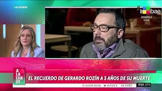 😢 A tres años del fallecimiento de Gerardo Rozín, habla Carmela Barbaro, mamá de su hija