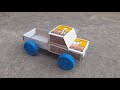 matchbox truck | How to make a truck by matchbox | matchbox pickup | #matchboxcraft #diy #minicar