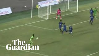 Fifteen-year-old scores spectacular solo goal in Ghanaian football final
