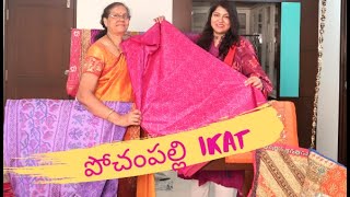 పోచంపల్లి Ikat Pattu Sarees collection |Pochampally \u0026 Patola | Priyanka Boppana Telugu