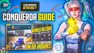 Why after Ace Conqueror is Hard ? HOW TO PUSH CONQUEROR GUIDE IN BGMI 2025 (Tips/Tricks) | PUBGM