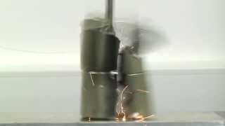 Super-strong neodymium magnets smashing and exploding