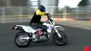 第５８７回　へなちょこライダー走行会　黒いポストンさん　ミニコース計測