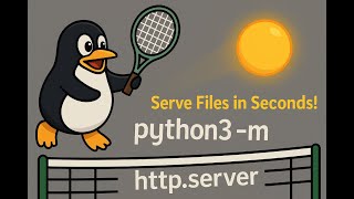 How to Host Files Using Python's Simple HTTP Server (python3 -m http.server)