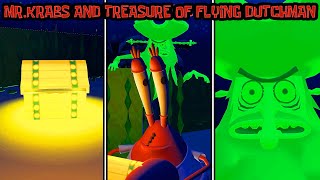 █ Spongebob Horror Game "Mr Krabs and Treasure of Flying Dutchman" – full walkthrough █
