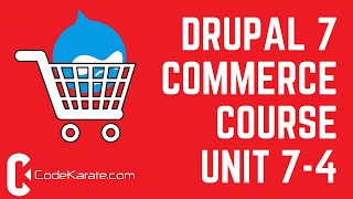 Unit 7-4 Installing and Configuring Google Analytics Module - Drupal 7 Commerce Course
