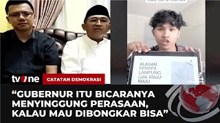 Ayah Bima: Jangan Takut Dengan Kejujuran Meskipun Engkau Sendirian | Catatan Demokrasi tvOne