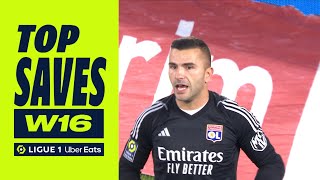 Best goalkeeper saves : Week 16 - Ligue 1 Uber Eats / 2023-2024