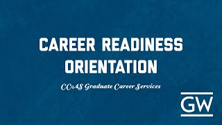 Career Readiness Orientation Session 2 - Fall 2025