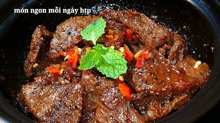 Cách làm thịt bò kho tiêu mềm ngon | món ngon mỗi ngày htp