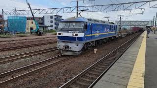 【貨物】桃太郎EF210-347　コンテナ輸送　清洲駅通過