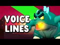 All Godzilla Buzz Voice Lines | Brawl Stars Season 26