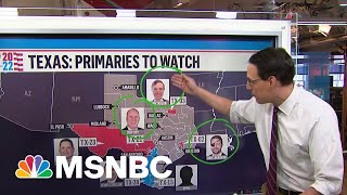 Steve Kornacki Breaks Down The Key Texas Primaries To Watch