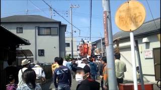 H25 5/5 岸和田市極楽寺町　新調60年祭