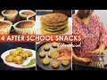 4 Kids Snacks Ideas | Easy & Healthy snacks recipes for kids | Healthy recipes